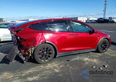 2023 Tesla Model X z USA, uszkodzony, nr VIN 7SAXCBE6XPF409328